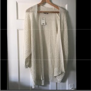 Open Cocoon Cardigan + Black Jeggings Bundle (NWT)